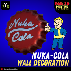 Nuka-cola-wall-decor-1.png Fallout's Nuka-Cola Plate Painting