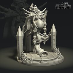124.jpg 3D-Datei Dämonenbrutmütter 2er-Set・3D-druckbares Modell zum herunterladen