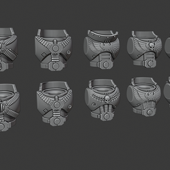 Tactical_squad.png STL-Datei Erstgeborene Torsos - Version des Strategieteams kostenlos・Modell für 3D-Druck zum herunterladen