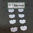 1counters.png Magic: The Gathering - Contadores, palavras-chave, mana, imune a feitiços, caixa de baralho, etc.
