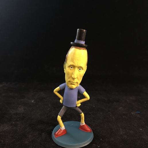 Mr. Putin Butthole 3D model