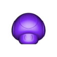 mushroom decimated OK WITH FLAT.stl Гриб Марио