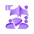 chest2.stl Armor for the Batman costume