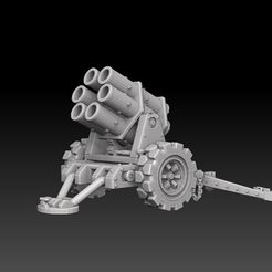 nebelwerfer-sidefront.jpg Файл STL Nebelwerfer Artillery・Дизайн для загрузки и 3D-печати