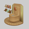 Fontaine3d.png Small santon fountain 7cm