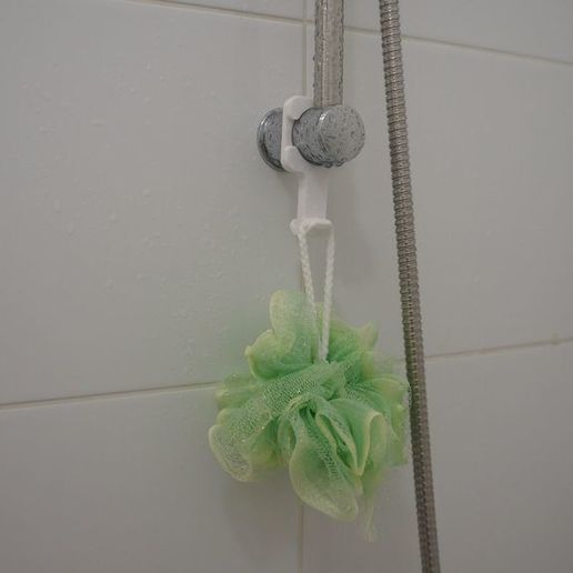 Minimalist bathroom hook - 3D model önizlemesi