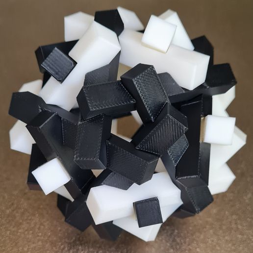 Japanese Dodecahedron Puzzle - 3D model önizlemesi