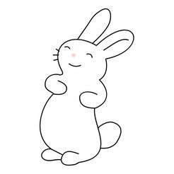 92-923014_white-rabbit-easter-bunny-hare-cartoon-easter-bunny.png 3D-Datei Ostern Cookies Ausstechformen・Modell zum Herunterladen und 3D-Drucken, Orefir3D