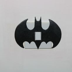batmanlightswitch pic.JPG Free STL file Batman Light switch cover・3D print design to download, M3DPrint