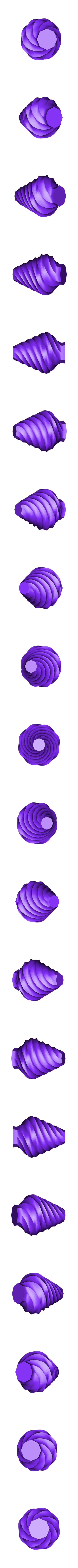 Swirl Vase (Vase Mode).stl Vase Collection