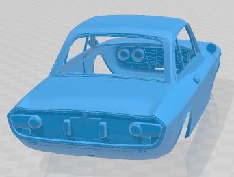 Lancia-Fulvia-Rallye-5.jpg 3D file Lancia Fulvia Rallye Printable Body Car・Design to download and 3D print, hora80