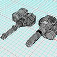 Melta1.jpg 28mm Carapace Melta Gun For Smaller Knight