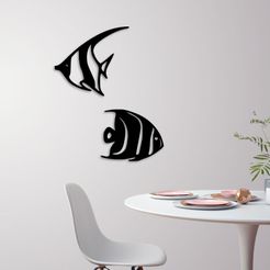 demo.jpg marine fish wall decoration