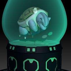 BlastoiseClonePokemon-Blastoise-Clone.jpg Fichier STL Clone de Pokemon Blastoise・Design imprimable en 3D à télécharger