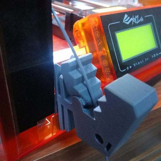 Rex filament guide - 3D model önizlemesi