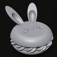 IMG_0686.jpeg Macaron rabbit 🐰 - kawaii food