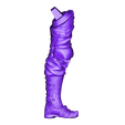 LegL (repaired).stl Fichier STL gratuit Chasseur noir・Plan imprimable en 3D à télécharger