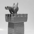 Dog-Chess-Rook6.jpg Dog Chess Piece - Rook