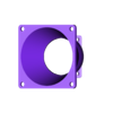 Hephestos-40-60-adapter.stl Prusa i3 Hephestos hot end fan adapter (40 to 60mm)