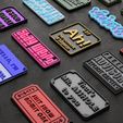 CULTS3D-2.jpg Unique Keychains - Set of 14
