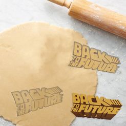 Logo.jpg BACK TO THE FUTURE LOGO COOKIE CUTTER (FOR PERSONAL USE ONLY)