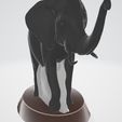 statue elephant color.jpg STL file elephant christmas puzzle kit・3D printing idea to download