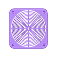 grille 140.stl Ventilation grille 140mm