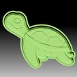 Turtlee-VACUUM-PIECE.jpg Fichier STL MOULE À BOMBE DE BAIN TORTUE・Design pour imprimante 3D à télécharger