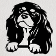 Imagen1-COCKER-SPANIEL.png COCKER SPANIEL DOG WALL ART 2D DECORATION