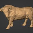 I5.jpg Polygonal Bull Statue