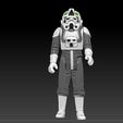 ScreenShot706.jpg Star Wars .stl AT-AT DRIVER .3D action figure .OBJ Kenner style.