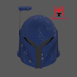 koska 3 (2).jpg Файл STL Koska Reeves Helmet STAR WARS MANDALORIAN・Модель для печати в 3D скачать, Hephaestus3D
