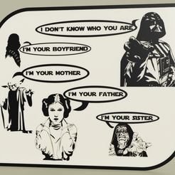 04f80f05-c10d-4ca0-b3f6-4befad1314cd.PNG StarWars - Darth Vader - Chewbacca - Yoda - Leia - Emperador- Pesadilla de Luke