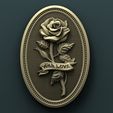 927. Panno.jpg Fichier STL gratuit Roses・Objet pour impression 3D à télécharger