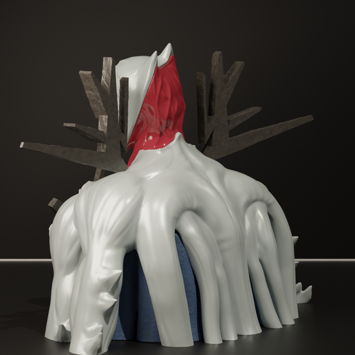 MTG Eldrazi DECK BOX COMPATIBLE WITH COMMANDER DECKS: Ulalek bust #039  STL File for 3D printingCults