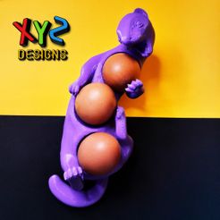 Imagen1.jpg Fichier STL Coquetier pour furet・Modèle imprimable en 3D à télécharger