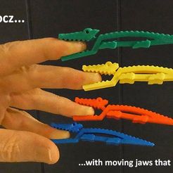 main_display_large.jpg Crocz... Crocodile Clips / Clamps / Pegs with Moving Jaws