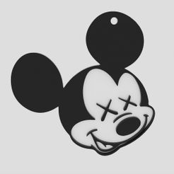 BASE_RENDER.jpg Mickey Design (Schlüsselring/Anhänger)