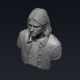 08.jpg Kurt Cobain portrait sculpture 3D print model