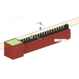 Brick-Wall-Metal-Fence-11.png Model Railway Brick Wall with Metal Railings