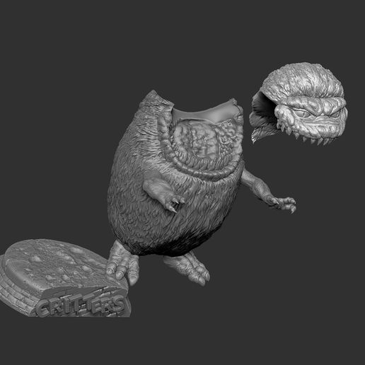 11.jpg Critters.2 options.STL.3d printable.