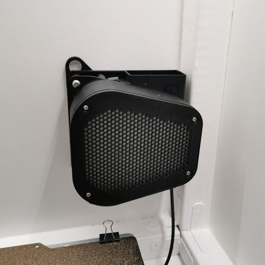 Filter system for 3D printer enclosure