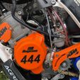 Caches KTM.jpg Husqvarna 125 150 SX TC KTM Cylinder Valve Cover