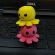 aaa.jpg CUTE OCTOPUS HAPPY ANGRY SPINNER TOY PLUS KEYRING