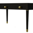 2.png Desk-6 3D Model Low-poly