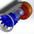 jet_engine.jpg 低バイパス・ターボファン・ジェット・エンジン