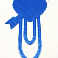 IMG_1283.jpg STL file Bookmarks for books - paper clips・Template to download and 3D print