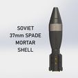 Russian_37mmSpadeMortar_0.jpg WW2 Soviet 37mm Spade Mortar Shell