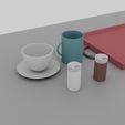 View1.jpg Kitchen Objects 3D Models