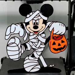 mickey lamp halloween momia